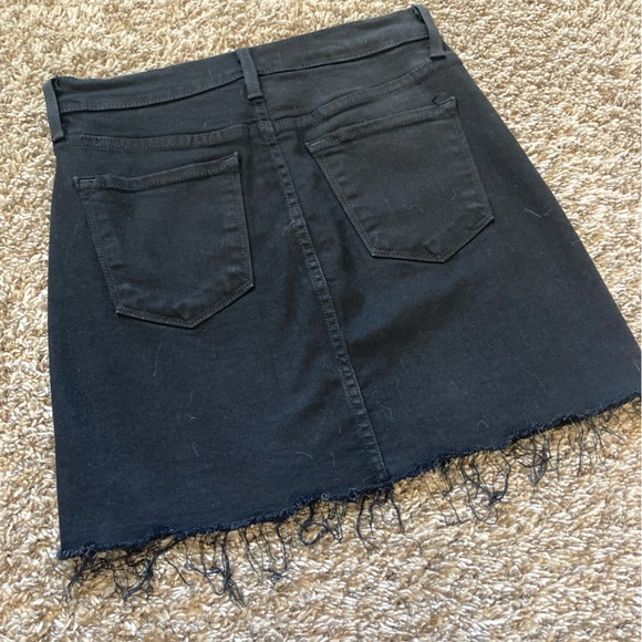 Black Denim Flying Monkey Skirt - Picture 4 of 4